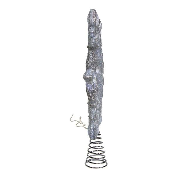 Kurt S. Adler 25-Light LED Glittered Snowflake Tree Topper alternate view