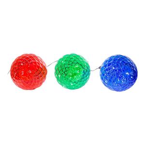 Kurt S. Adler 27.2in. LED Faceted C9 Yard Stakes - Set of 3 alternate view