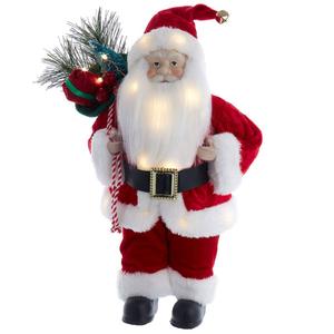 Kurt S. Adler 12in. Battery-Operated LED Lighted Santa