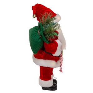 Kurt S. Adler 12in. Battery-Operated LED Lighted Santa alternate view