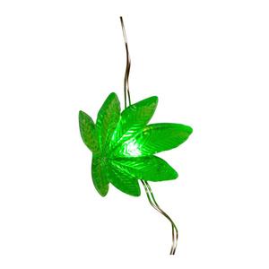 Kurt S. Adler 84-Light 7-Drop Cannabis Cartoon Light Set