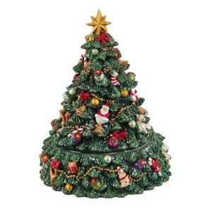 Kurt S. Adler 7in. Christmas Tree Revolving Music Box
