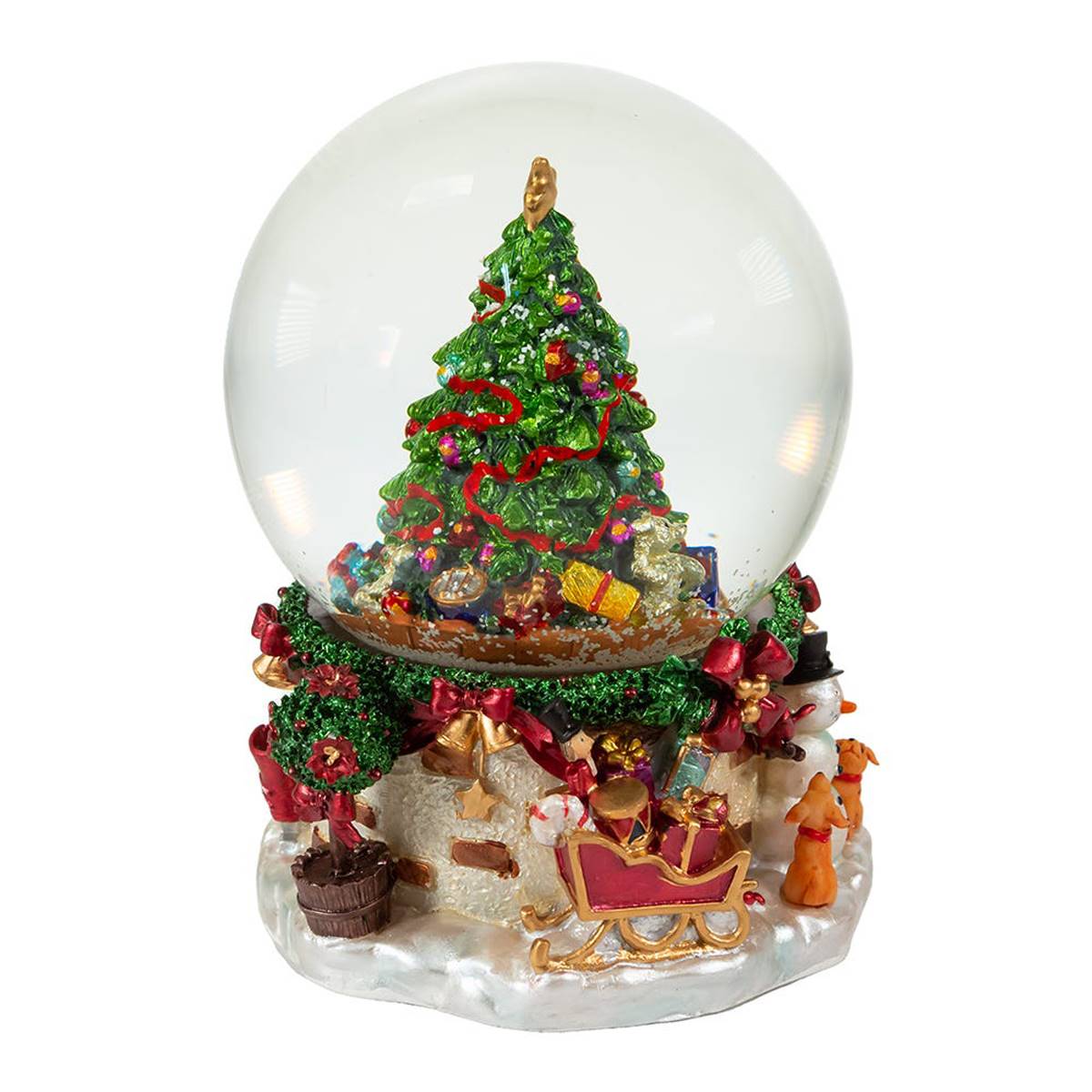 Kurt S. Adler 120mm Musical Christmas Tree Water Globe