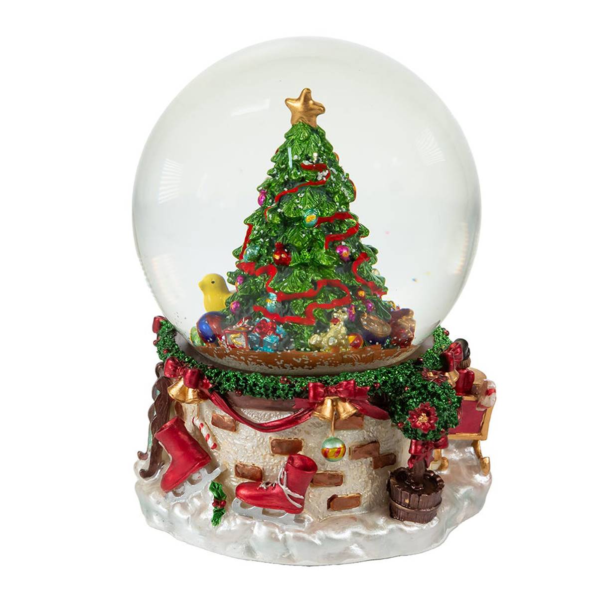 Kurt S. Adler 120mm Musical Christmas Tree Water Globe