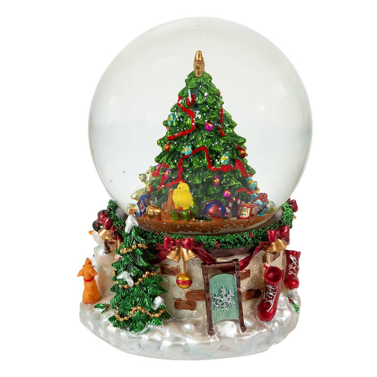 Kurt S. Adler 120mm Musical Christmas Tree Water Globe