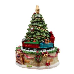 Kurt S. Adler 6in. Christmas Tree Revolving Music Box alternate view