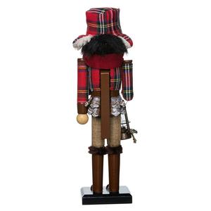 Kurt S. Adler 15in. Wooden Woodsman Nutcracker alternate view