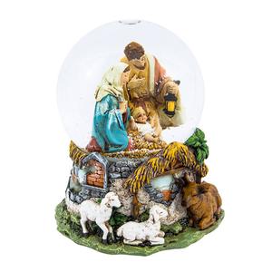 Kurt S. Adler Musical Holy Family Snow Globe alternate view