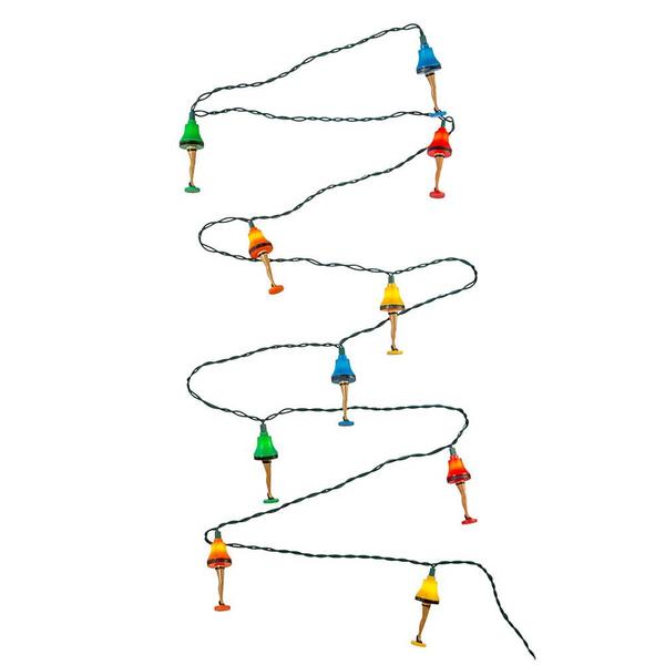 Kurt S. Adler UL A Christmas Story(tm) Colorful Leg Lamp Light Set alternate view