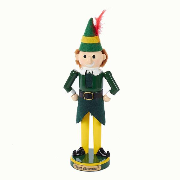 Kurt S. Adler 11in. Wooden Buddy the Elf Nutcracker