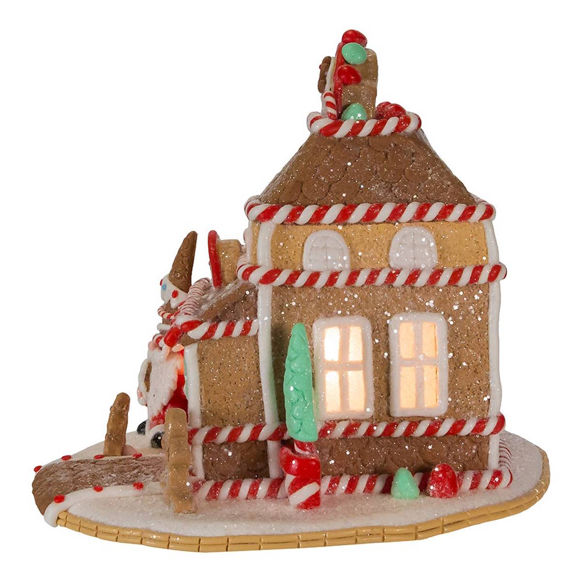 Kurt S. Adler 7.5in. Lighted Gingerbread Shop