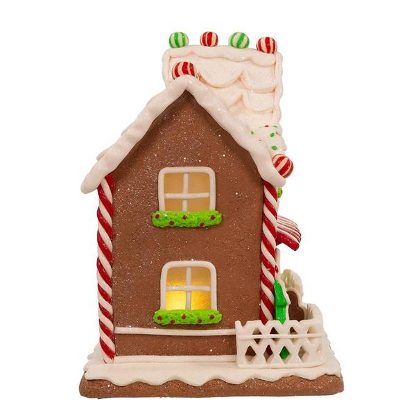 Kurt S. Adler 9in. Light Up Gingerbread House alternate view