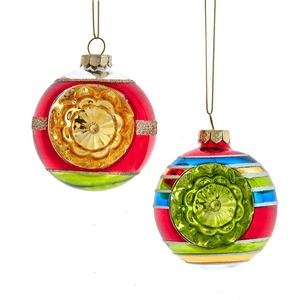 Kurt S. Adler 4pc. Early Years Glass Ornament Set