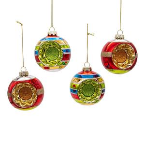 Kurt S. Adler 4pc. Early Years Glass Ornament Set alternate view