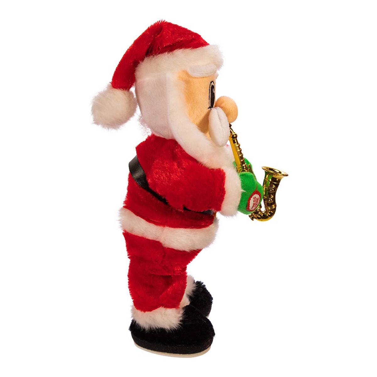 Kurt S. Adler 14in. Battery-Operated Dancing Jazz Santa