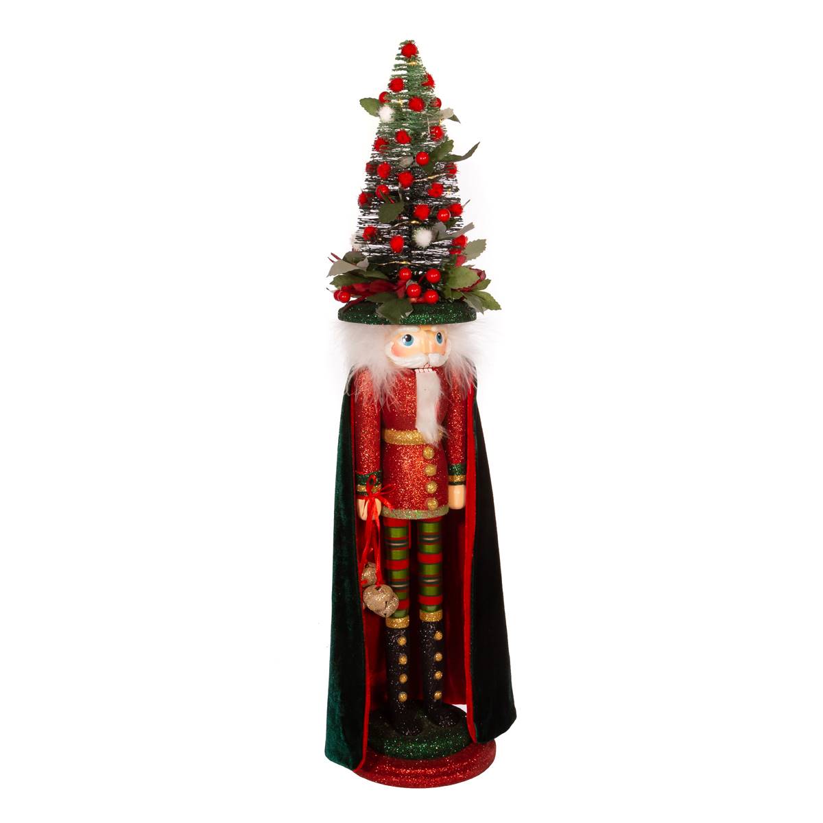 Kurt S. Adler 24in. Hollywood(tm) Red And Dark Green Nutcracker