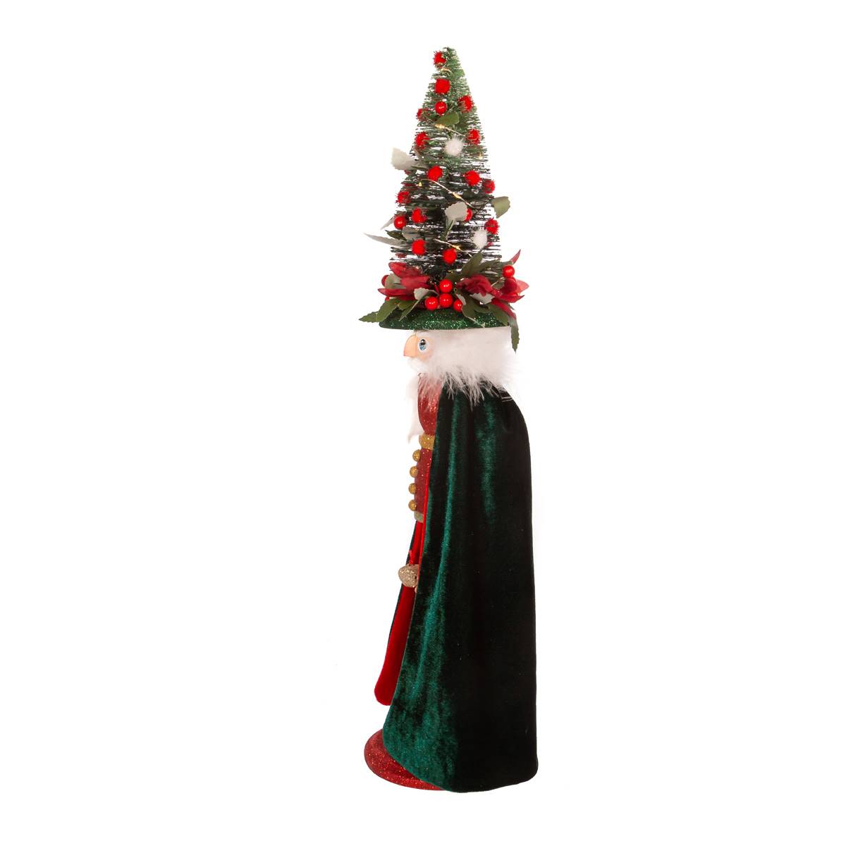 Kurt S. Adler 24in. Hollywood(tm) Red And Dark Green Nutcracker