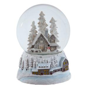 Kurt S. Adler 120mm Musical Snowy House Water Globe