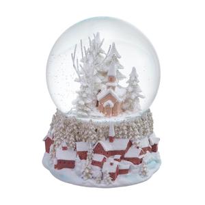 Kurt S. Adler Musical Church Snowglobe alternate view