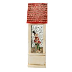 Kurt S. Adler 9.2in. Lighted Snowman House alternate view