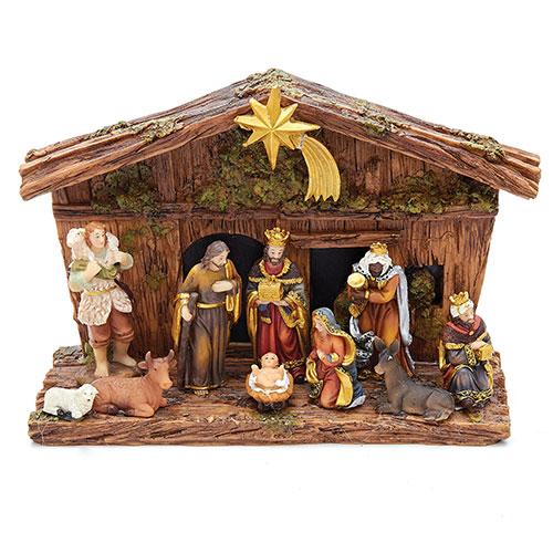 Kurt S. Adler 6.5in. 11pc. Nativity Set