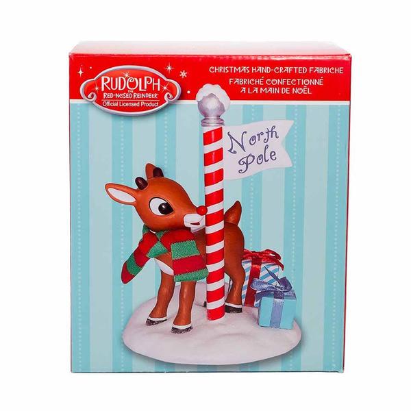 Kurt S. Adler 6.5in. Rudolph North Pole Table Piece alternate view