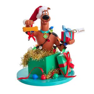Kurt S. Adler 5in. Foam Mache Scooby Doo!(tm) In Present Figure
