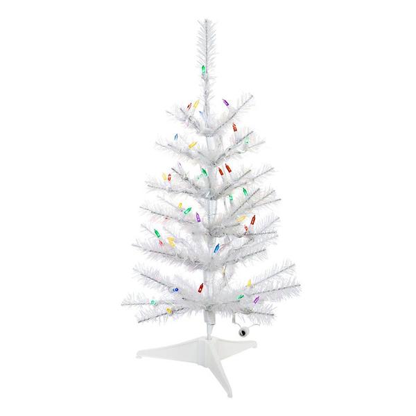 Kurt S. Adler 2ft. Pre-Lit LED Pine Christmas Tree