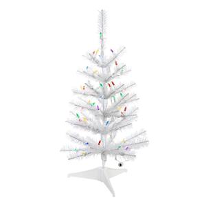 Kurt S. Adler 2ft. Pre-Lit LED Pine Christmas Tree