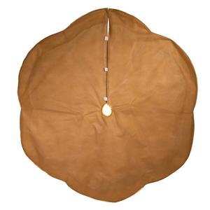 Kurt S. Adler 60in. Gold Glitter Tree Skirt alternate view