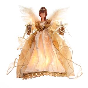 Kurt S. Adler 12in. Gold Angel Tree Topper