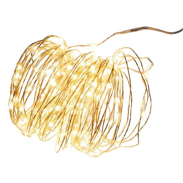 Kurt S. Adler 200-Light Warm White LED Rice Lights