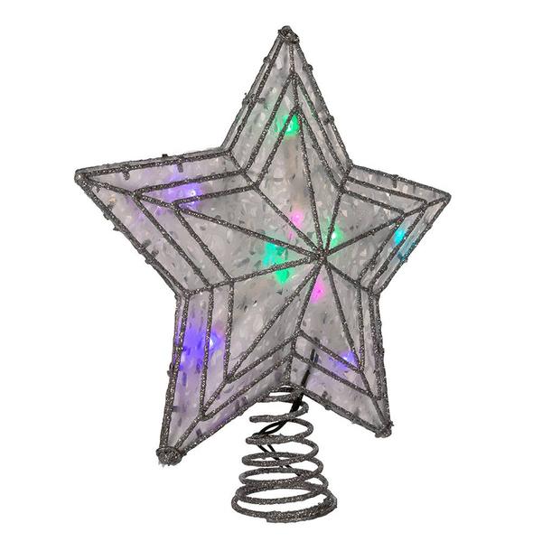 Kurt S. Adler UL 10-Light LED Color-Changing Star Treetop alternate view