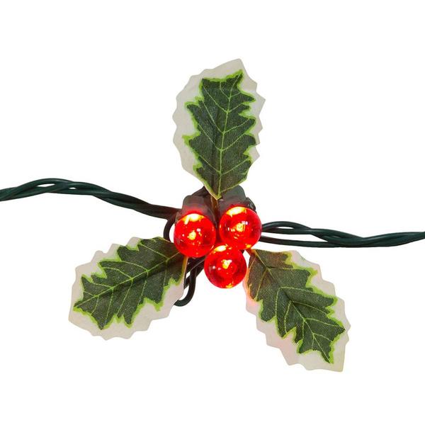 Kurt S. Adler UL 36-Light Holly Berry Clusters Light Set alternate view