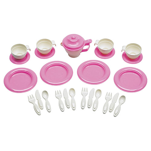 American Plastics 28pc. Tea Party Set