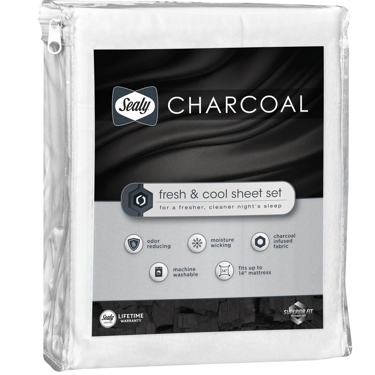 Sealy(R) Charcoal Sheet Set
