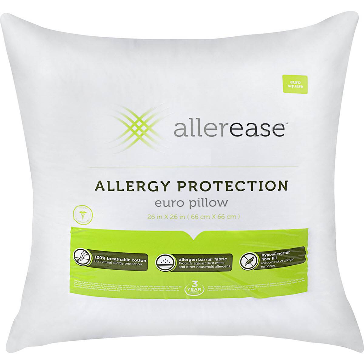 AllerEase Euro Pillow