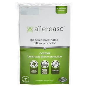 Allerease Cotton Zipper Pillow Protector