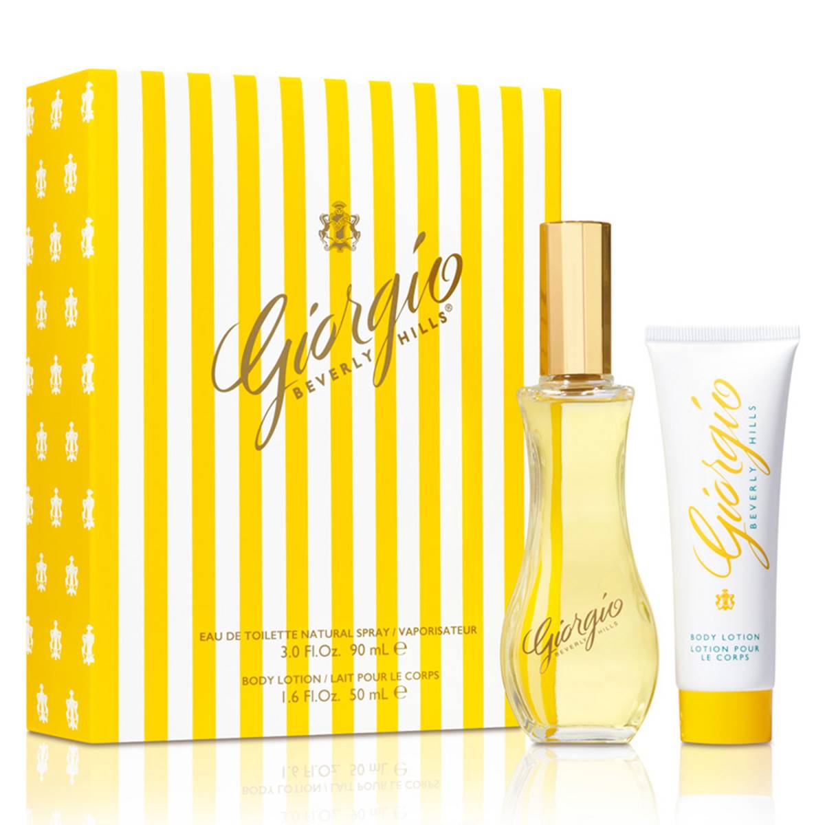 Giorgio Beverly Hills Eau De Toilette 3pc. Gift Set