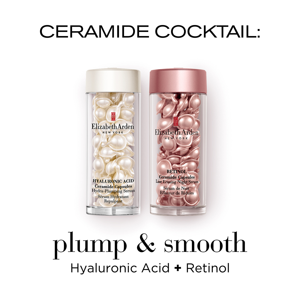 Elizabeth Arden 90ct. Hyaluronic Acid Ceramide Capsules