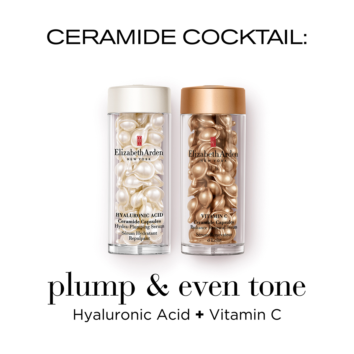 Elizabeth Arden 90ct. Hyaluronic Acid Ceramide Capsules