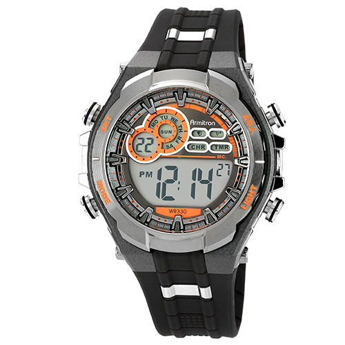 Mens Armitron Digital Chronograph Watch - 40-8188GMG