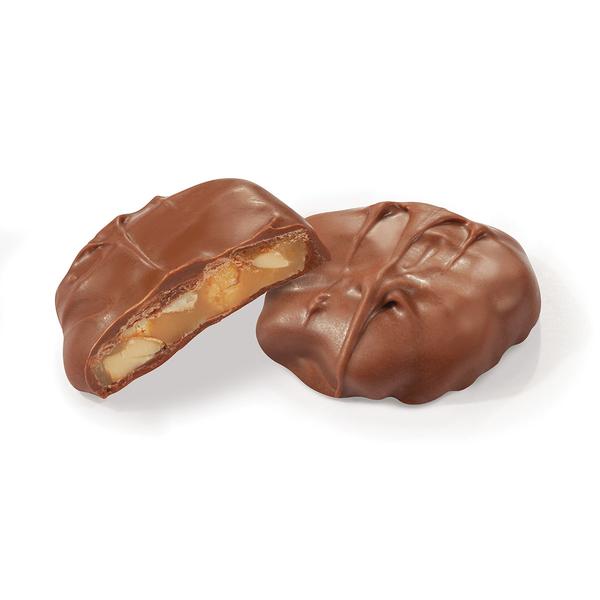 Ashers(R) Chocolate Co. Milk Chocolate Cashew Caramel Pattie 1lb.