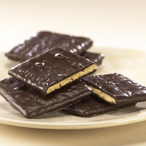 Ashers(R) Chocolate Co. Dark Chocolate Graham Crackers 1lb.