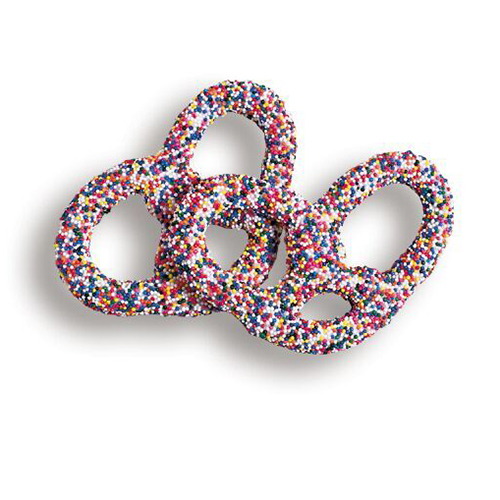 Ashers(R) Chocolate Co. Gourmet Pretzels With Nonpareils 1lb.