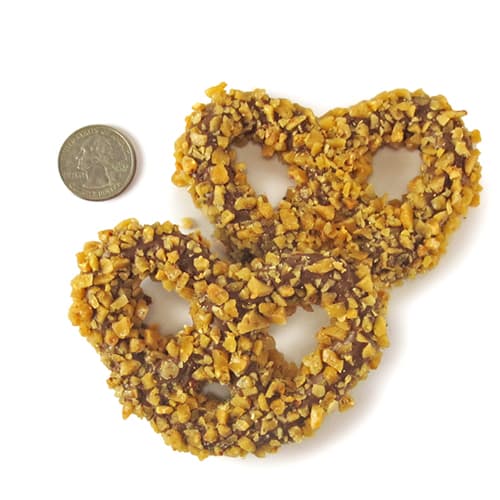 Ashers(R) Chocolate Co. Gourmet Pretzels with Toffee 1lb