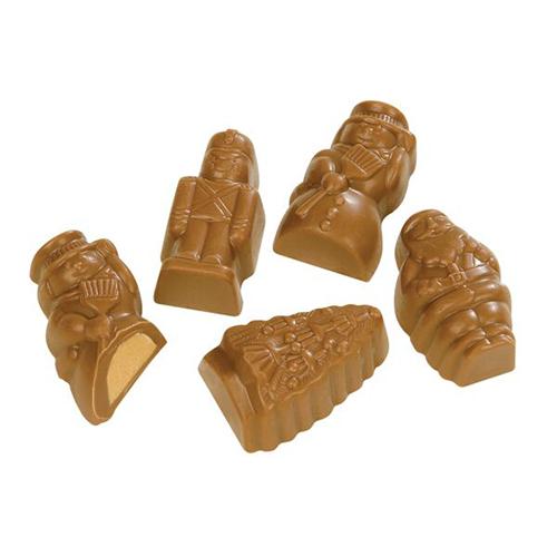 Ashers(R) Chocolate Co Christmas Milk Chocolate Peanut Butter Pals
