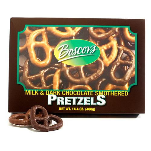 Boscov's 14.6oz. Chocolate Covered Pretzels