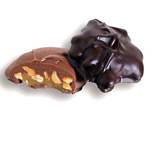Ashers(R) Chocolate Co. Sugar Free Cashew Caramel Pattie 1lb.
