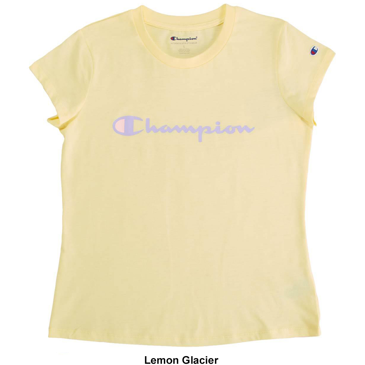 Girls (7-16) Champion Classic Script Short Sleeve Tee